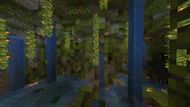 Cave vines in their natural habitat of lush caves